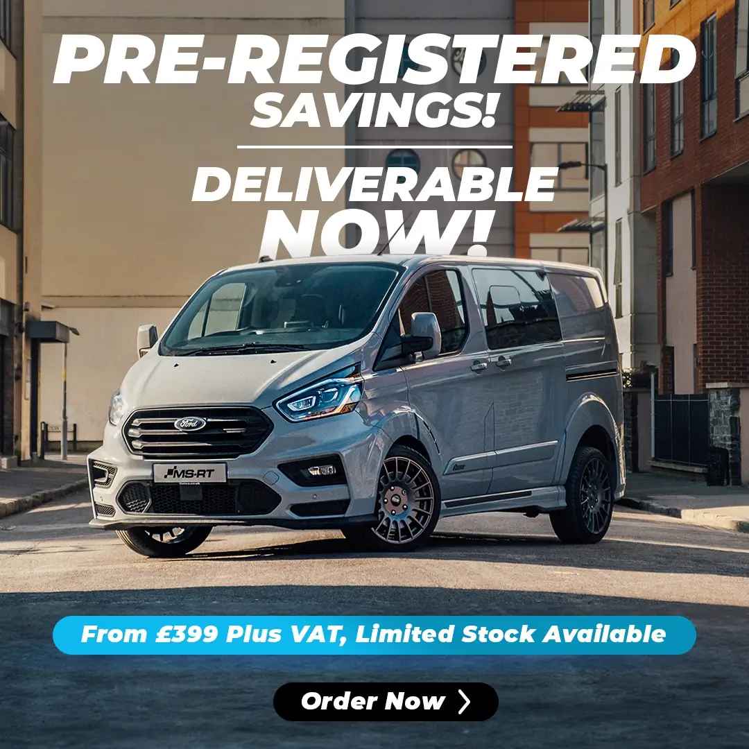 Pre registered best sale transit vans